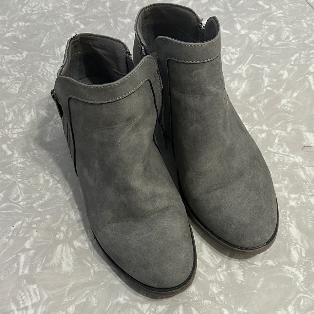 Gray Women's Ankle Boots